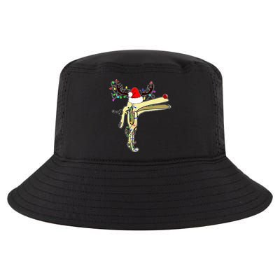 Christmas Reindeer Speculum Nurse OBGYN L&D Nursing Xmas  Cool Comfort Performance Bucket Hat