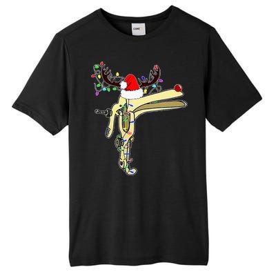 Christmas Reindeer Speculum Nurse OBGYN L&D Nursing Xmas  Tall Fusion ChromaSoft Performance T-Shirt