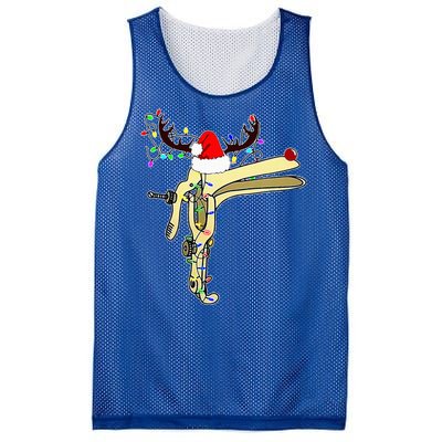 Christmas Reindeer Speculum Nurse OBGYN L&D Nursing Xmas  Mesh Reversible Basketball Jersey Tank