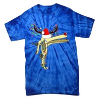 Christmas Reindeer Speculum Nurse OBGYN L&D Nursing Xmas  Tie-Dye T-Shirt