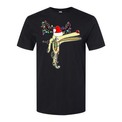 Christmas Reindeer Speculum Nurse OBGYN L&D Nursing Xmas  Softstyle CVC T-Shirt