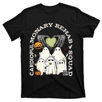 Cardiopulmonary Rehab Squad Halloween Ghost Spooky Nurse T-Shirt