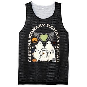 Cardiopulmonary Rehab Squad Halloween Ghost Spooky Nurse Mesh Reversible Basketball Jersey Tank