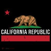California Republic State Flag Impact Tech Backpack