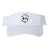 California Republic State Flag Grizzly Bear Valucap Bio-Washed Visor