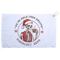 Christmas Radiology Tech Skeleton Xray Tech Ct Mri Women Grommeted Golf Towel