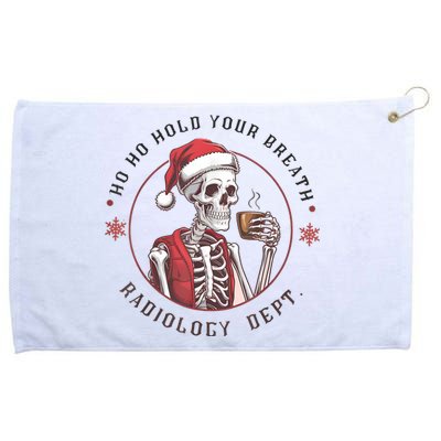 Christmas Radiology Tech Skeleton Xray Tech Ct Mri Women Grommeted Golf Towel