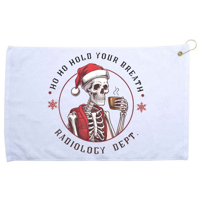 Christmas Radiology Tech Skeleton Xray Tech Ct Mri Women Grommeted Golf Towel