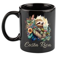 Costa Rica Tropical Sloth 11oz C Handle Ceramic Mug