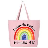 Christian Reclaim The Rainbow Jesus Lover Proverb Tee 25L Jumbo Tote