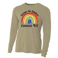 Christian Reclaim The Rainbow Jesus Lover Proverb Tee Cooling Performance Long Sleeve Crew