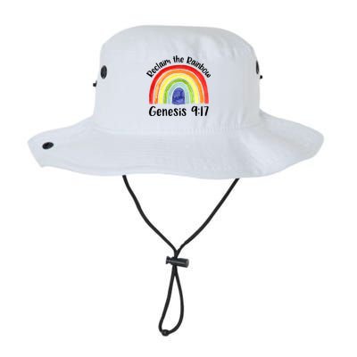 Christian Reclaim The Rainbow Jesus Lover Proverb Tee Bucket Hat