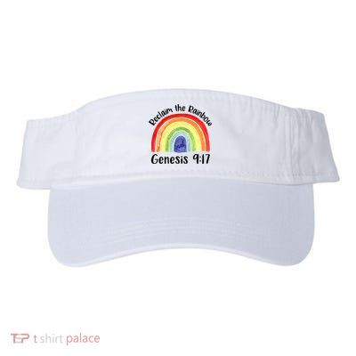 Christian Reclaim The Rainbow Jesus Lover Proverb Tee Visor