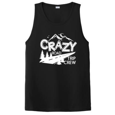 Cazy Road Trip Crew Funny Gift Family Vacation Tee Funny Outdooor Gift PosiCharge Competitor Tank