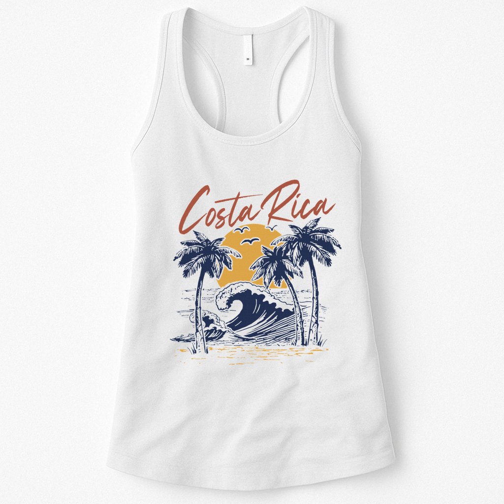 Costa Rica Tropical Womens Tank Top