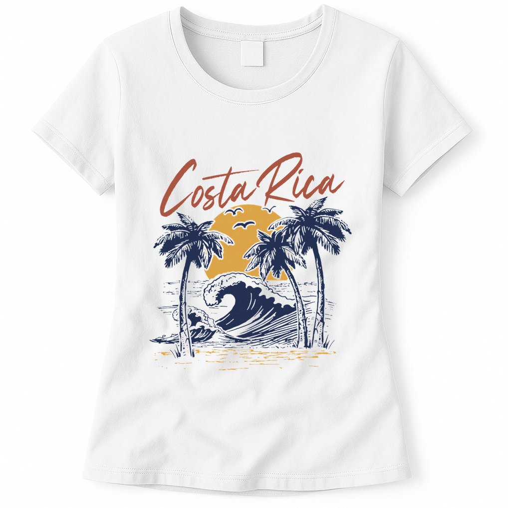 Costa Rica Tropical Womens T-Shirt