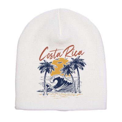Costa Rica Tropical Short Acrylic Beanie
