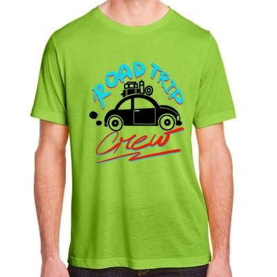 Cool Road Trip Crew Funny Summer Vacation Travel Fan Gift Funny Gift Adult ChromaSoft Performance T-Shirt