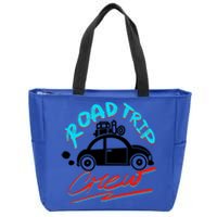 Cool Road Trip Crew Funny Summer Vacation Travel Fan Gift Funny Gift Zip Tote Bag