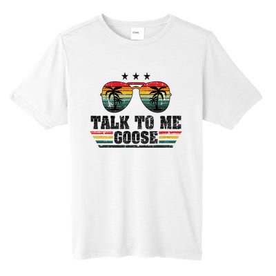 Cool Retro Talk To Me Goose Gift Tall Fusion ChromaSoft Performance T-Shirt