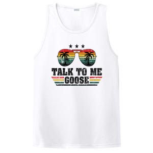 Cool Retro Talk To Me Goose Gift PosiCharge Competitor Tank