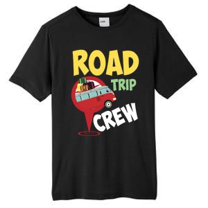 Cool Road Trip Crew Funny Summer Vacation Travel Fan Gift Meaningful Gift Tall Fusion ChromaSoft Performance T-Shirt