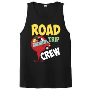 Cool Road Trip Crew Funny Summer Vacation Travel Fan Gift Meaningful Gift PosiCharge Competitor Tank