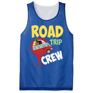 Cool Road Trip Crew Funny Summer Vacation Travel Fan Gift Meaningful Gift Mesh Reversible Basketball Jersey Tank