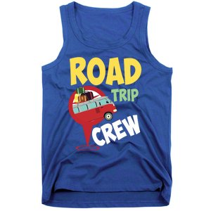 Cool Road Trip Crew Funny Summer Vacation Travel Fan Gift Meaningful Gift Tank Top