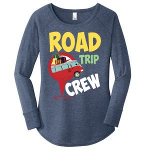 Cool Road Trip Crew Funny Summer Vacation Travel Fan Gift Meaningful Gift Women's Perfect Tri Tunic Long Sleeve Shirt