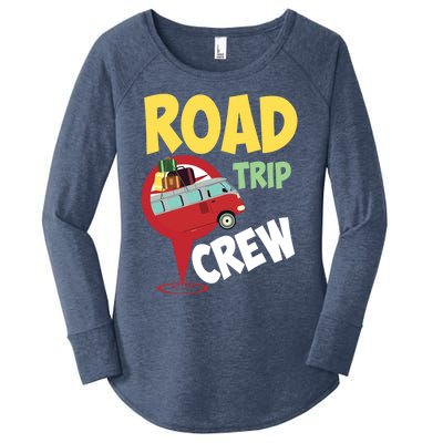 Cool Road Trip Crew Funny Summer Vacation Travel Fan Gift Meaningful Gift Women's Perfect Tri Tunic Long Sleeve Shirt