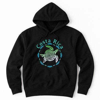 Costa Rica Tee Vintage Tribal Turtle Hoodie