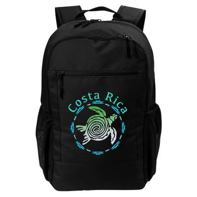 Costa Rica Tee Vintage Tribal Turtle Backpack