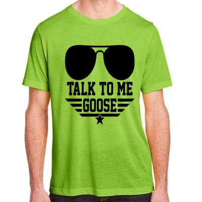 Cool Retro Talk To Me Goose Gift Adult ChromaSoft Performance T-Shirt