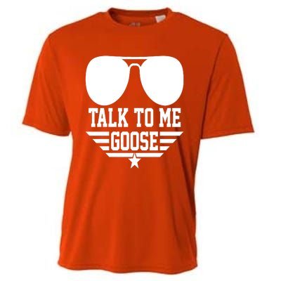 Cool Retro Talk To Me Goose Gift Cooling Performance Crew T-Shirt