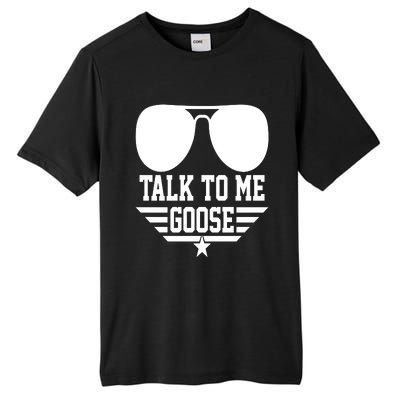 Cool Retro Talk To Me Goose Gift Tall Fusion ChromaSoft Performance T-Shirt