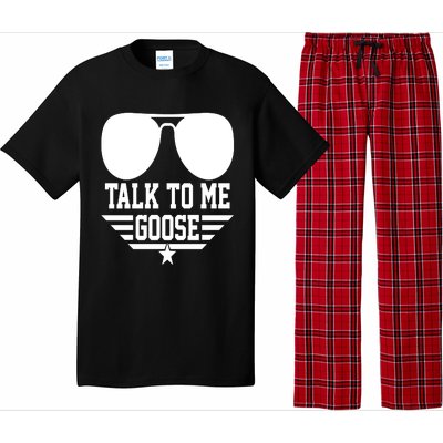 Cool Retro Talk To Me Goose Gift Pajama Set