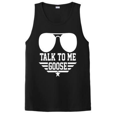 Cool Retro Talk To Me Goose Gift PosiCharge Competitor Tank