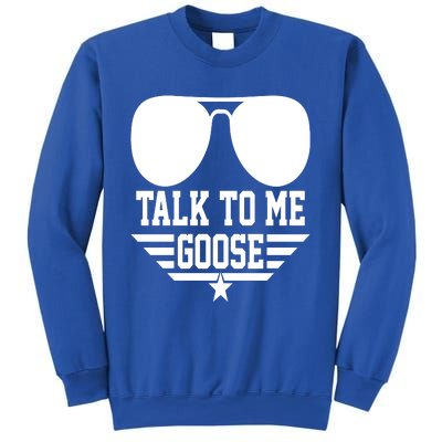 Cool Retro Talk To Me Goose Gift Sweatshirt