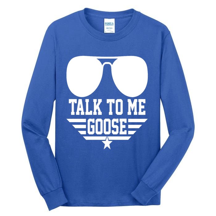 Cool Retro Talk To Me Goose Gift Tall Long Sleeve T-Shirt