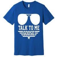 Cool Retro Talk To Me Goose Gift Premium T-Shirt