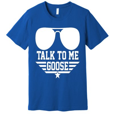 Cool Retro Talk To Me Goose Gift Premium T-Shirt