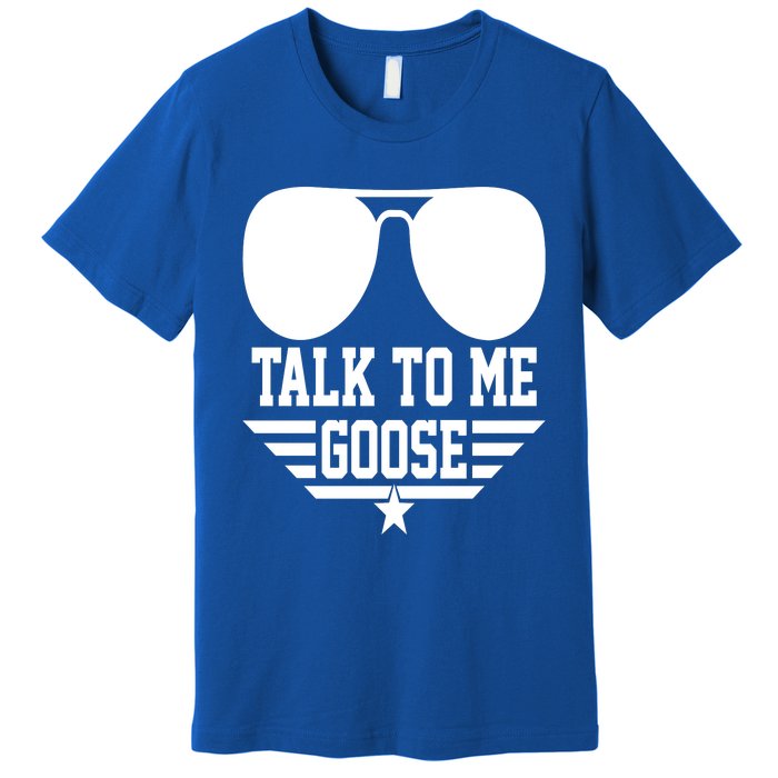 Cool Retro Talk To Me Goose Gift Premium T-Shirt