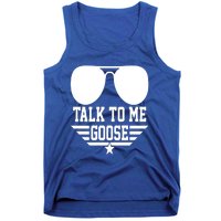 Cool Retro Talk To Me Goose Gift Tank Top