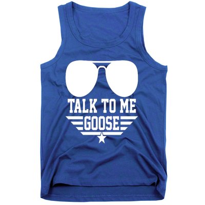 Cool Retro Talk To Me Goose Gift Tank Top