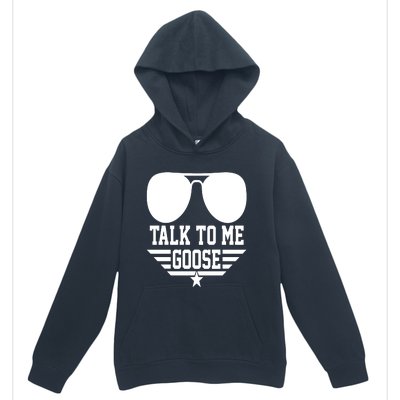 Cool Retro Talk To Me Goose Gift Urban Pullover Hoodie