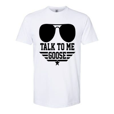 Cool Retro Talk To Me Goose Gift Softstyle CVC T-Shirt