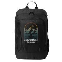 Country Roads Take Me Home Country Roads Retro Country City Backpack