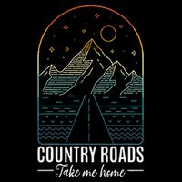 Country Roads Take Me Home Country Roads Retro Country City Backpack