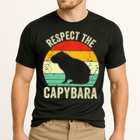 Capybaras Respect The Capybara Cavy Rodent Lover  Performance Shirt
